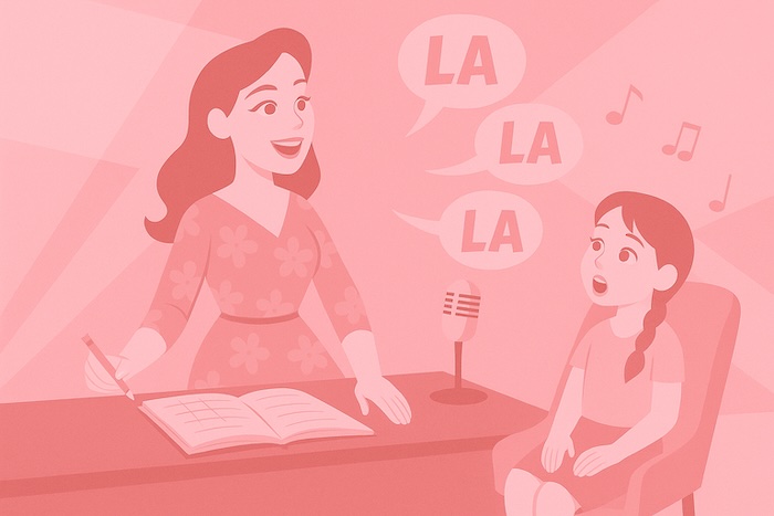 Lekcje śpiewu + logopedia