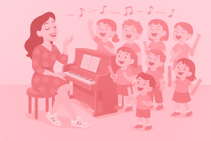 Zajęcia umuzykalniające dla dzieci przedszkolnych